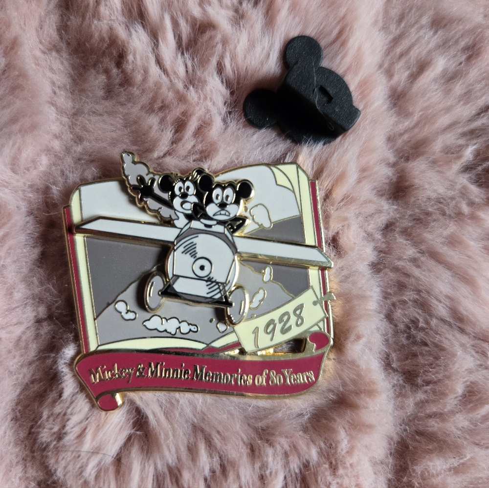 Mickey & Minnie 1928 Commemorative Enamel Pin